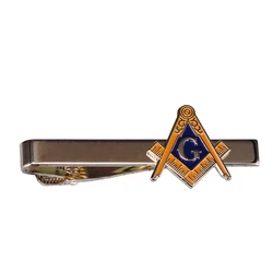 Masonic sign tie clip personality trendy gentlemen flair addition