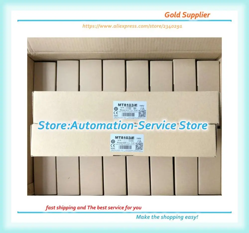 Nuovo Originale MT8101IE MT8102IE MT8103IE MT8102iP MT8102iQ Touch Screen da 10.1 pollici HMI