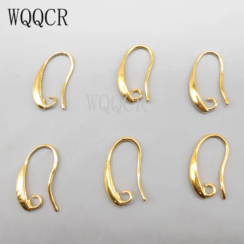 NEW 8X20 Three Colors 50x DIY 925 Sterling Silver Jewelry Results Golden Silver Rose Gold Hook Earrings Clip Ring Stud Earrings