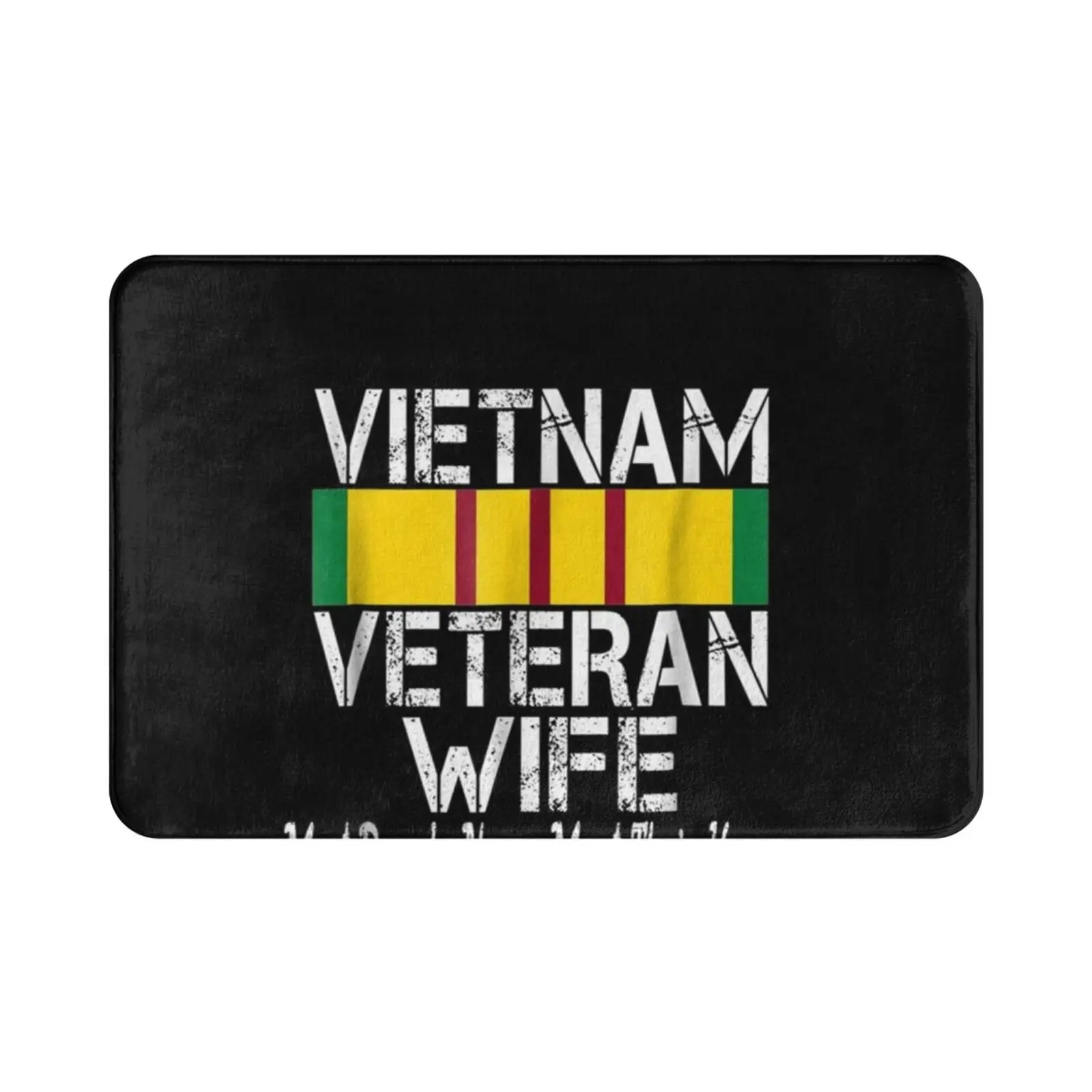 Vietnam Veteran Wife Gift Carpet Mat Rug Cushion Soft Veteran Vietnam Military Navy Army Vietnam Veteran Air Force