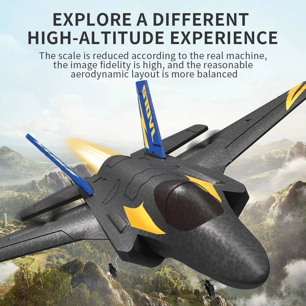 2.4GHz 4CH 6-axis Gyro RC Airplane EPP Material Model Aircraft Large Size 360 Degree Rolling Auto Balance Fixed Wing Glider Gift