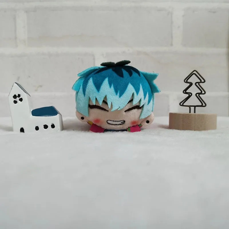 8CM Cartoon Stuffed Toys Anime Hypnosis Mic Division Rap Battle Kawaii Arisugawa Dice Aohitsugi Samatoki Plush Pendant Dolls