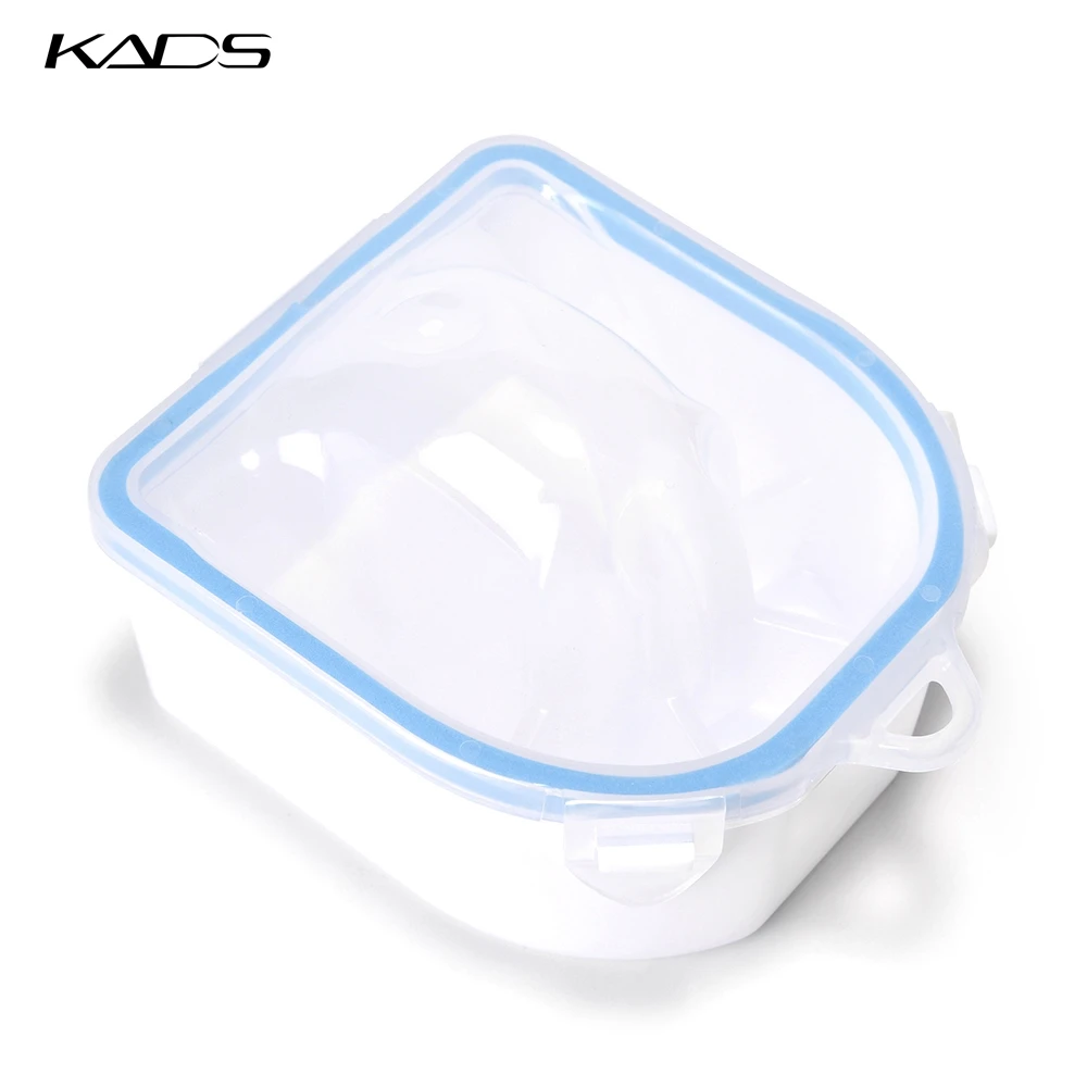 

KADS Nail Soaking Soak Bowl Nail Art Polish Remove Wash Soaker Tray Manicure Spa Tool for Art Polishing Treatment Bowl Pink Blue