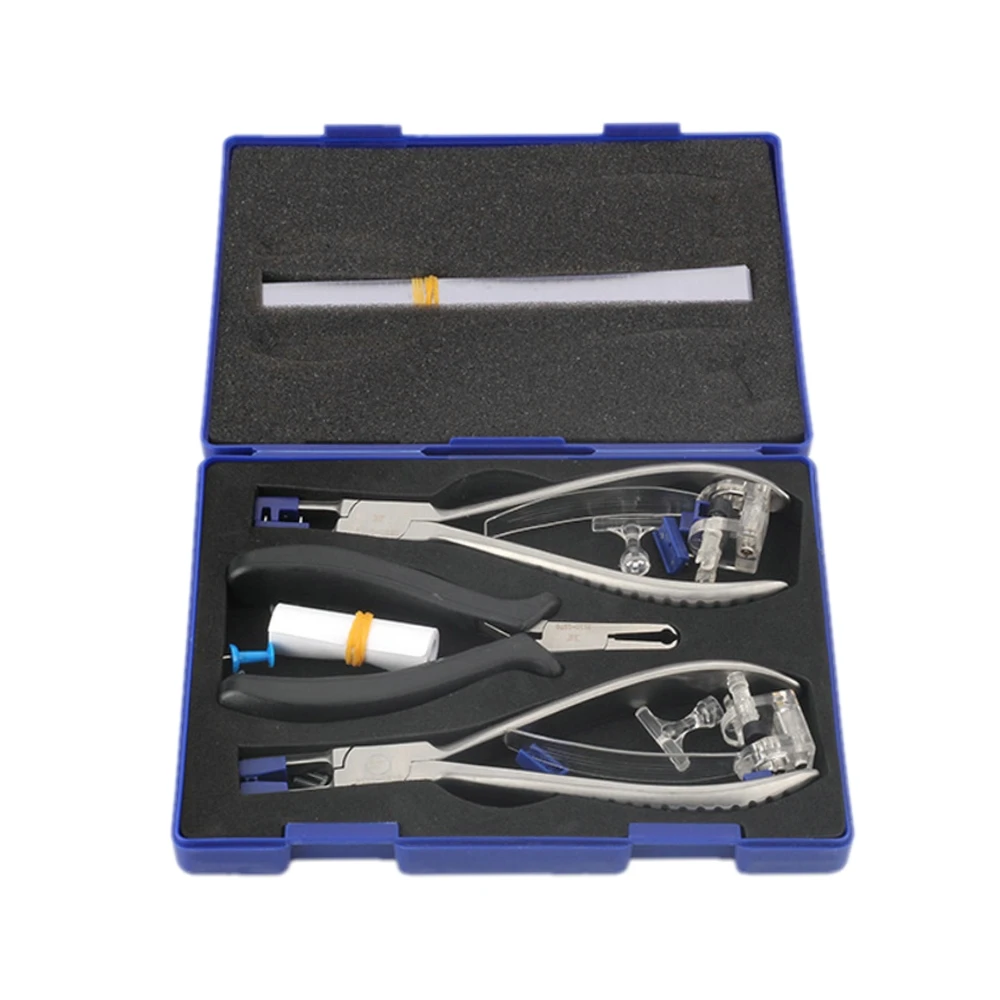 Stainless Steel Eyeglasses Plier Set Rimless Disassembly Frames Optical Tools Kit For Repair Glasses Frames