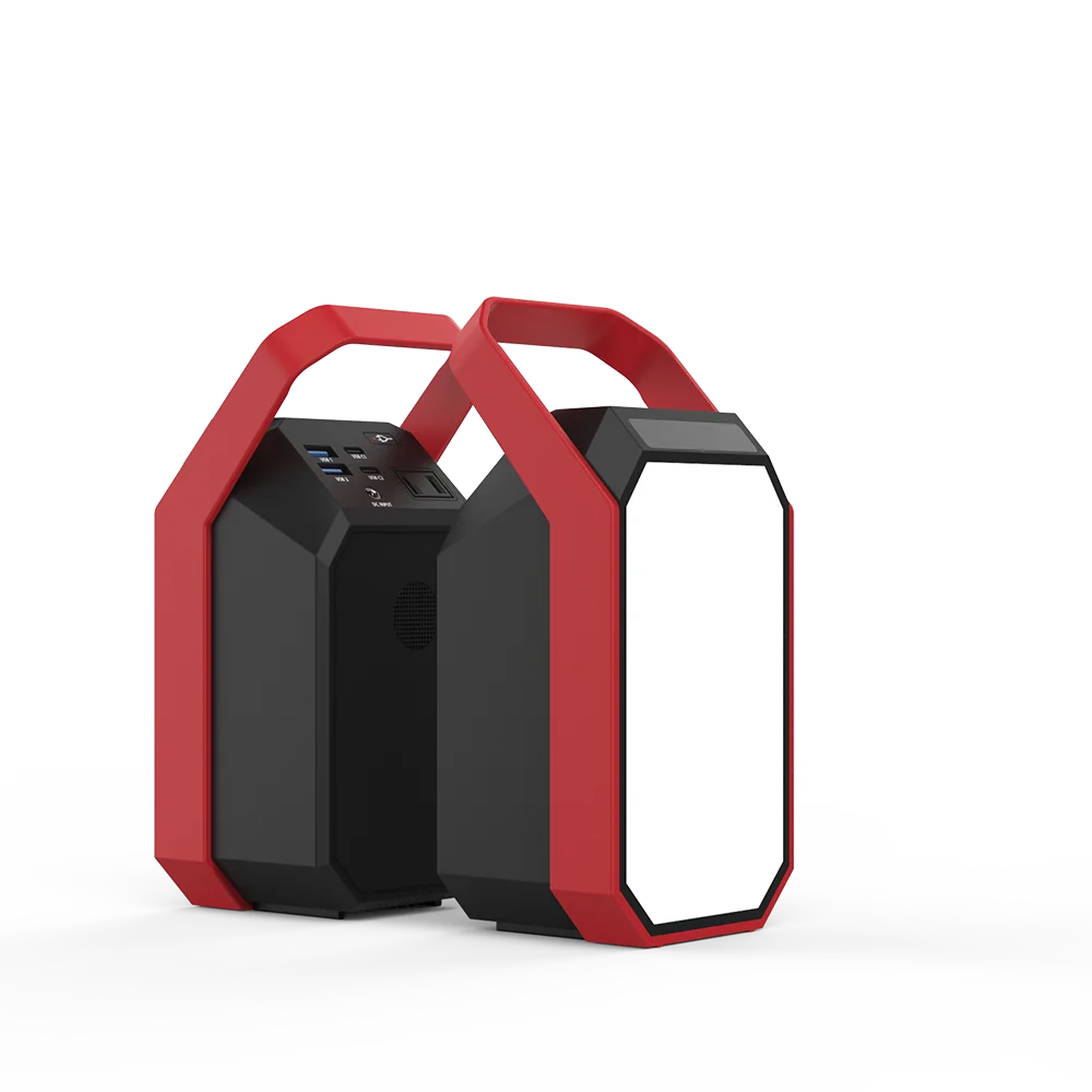 2021ใหม่88Wh กลางแจ้งฉุกเฉินชาร์จพลังงานแสงอาทิตย์ความสว่างแบบพกพาที่มีไฟ Led แผง