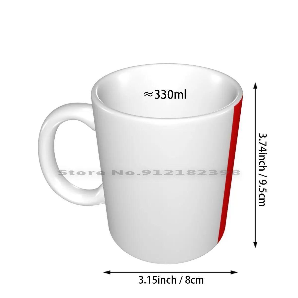 Flag Of Vendée Department ( France ) Ceramic Mugs Coffee Cups Milk Tea Mug Flag Vendée Vendee French Tumblr Pays De La Loire La