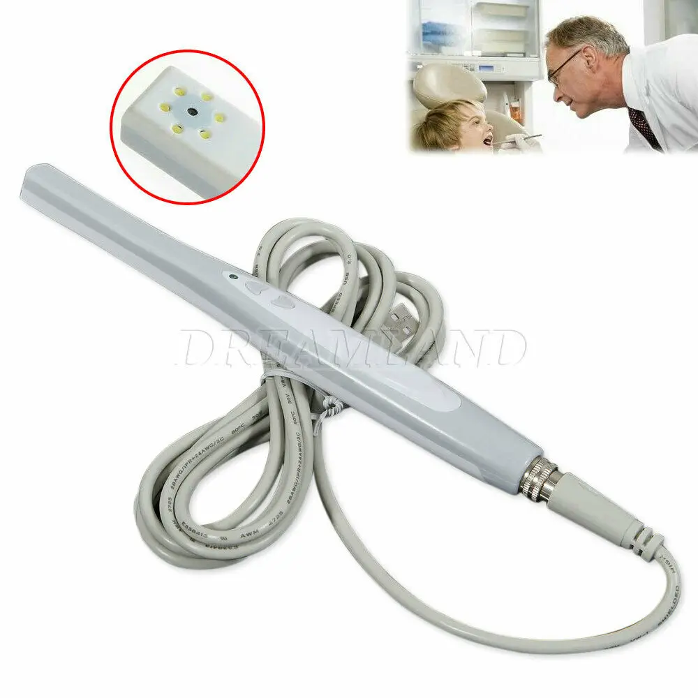 2024 New Intraoral Oral Dental Camera USB-X PRO Imaging Systm MD740 Auto Focus LED/ Sheaths Sleeves