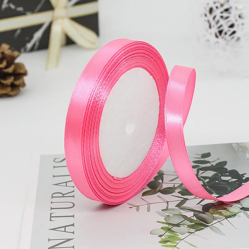 

Pink Ribbon Gift Packaging Balloon Accessories Colorful Ribbon Cake Baking Wedding Birthday Party Anniversary Scene Decoration