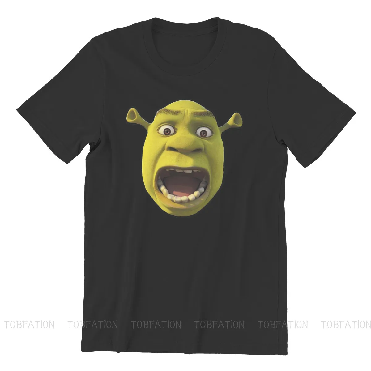 Shrek Donkey Princess Fiona Blind Mouse Fairy Tale Movie Original TShirts Get Shreked Personalize Homme T Shirt Hipster Clothing