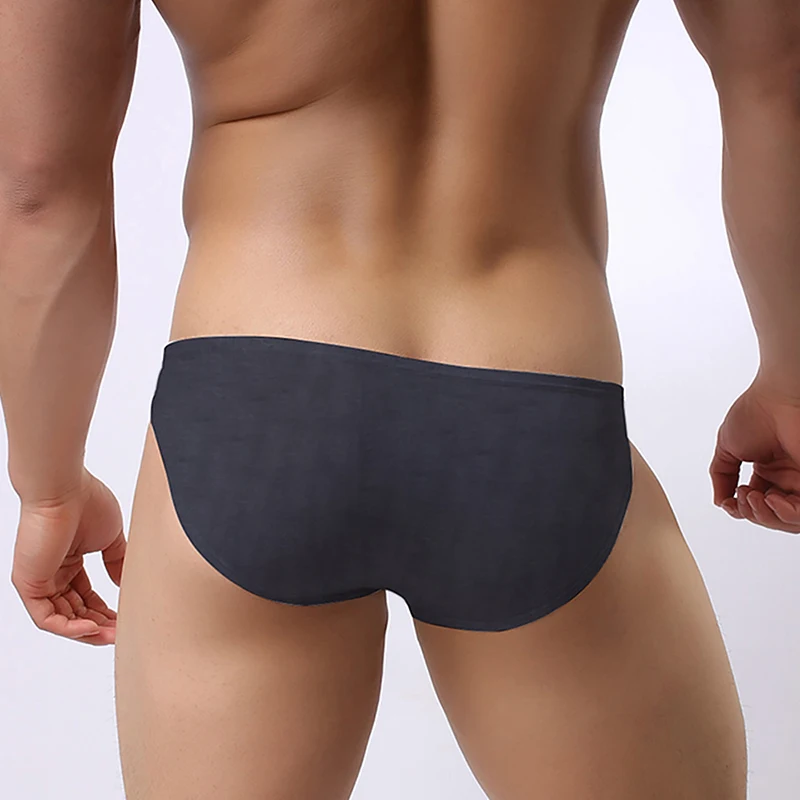 New ADANNU! Men Underwear Men Briefs Modal Male Panties Cueca Tanga Breathable Comfortable Underpants AD314