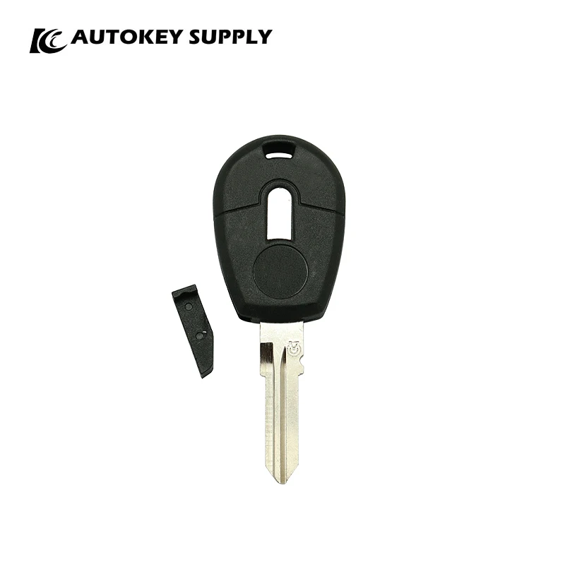 Dla klucza transpondera Fiat czarny cały Autokeysupply AKFTS218