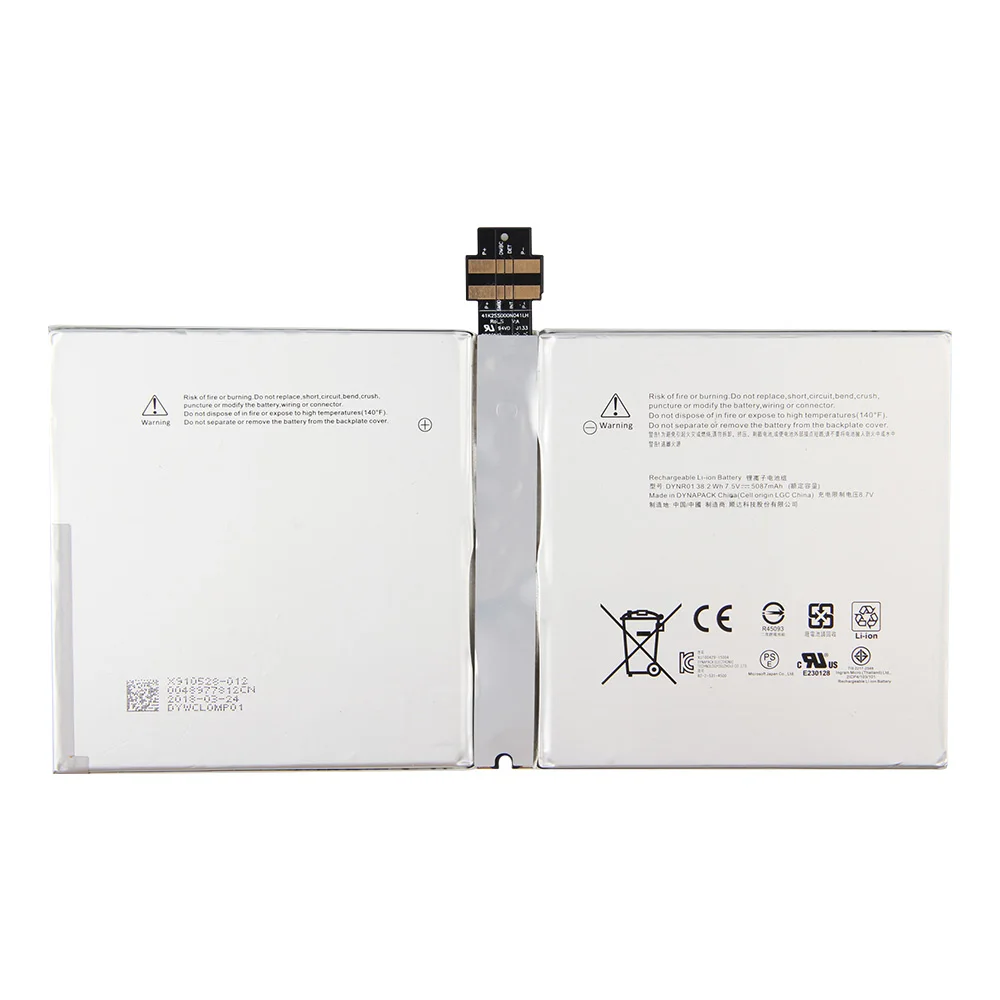 Original Battery DYNR01 For Microsoft Surface Pro4 Pro 4 G3HTA027H 1724 Authentic Tablet Battery 5087mAh