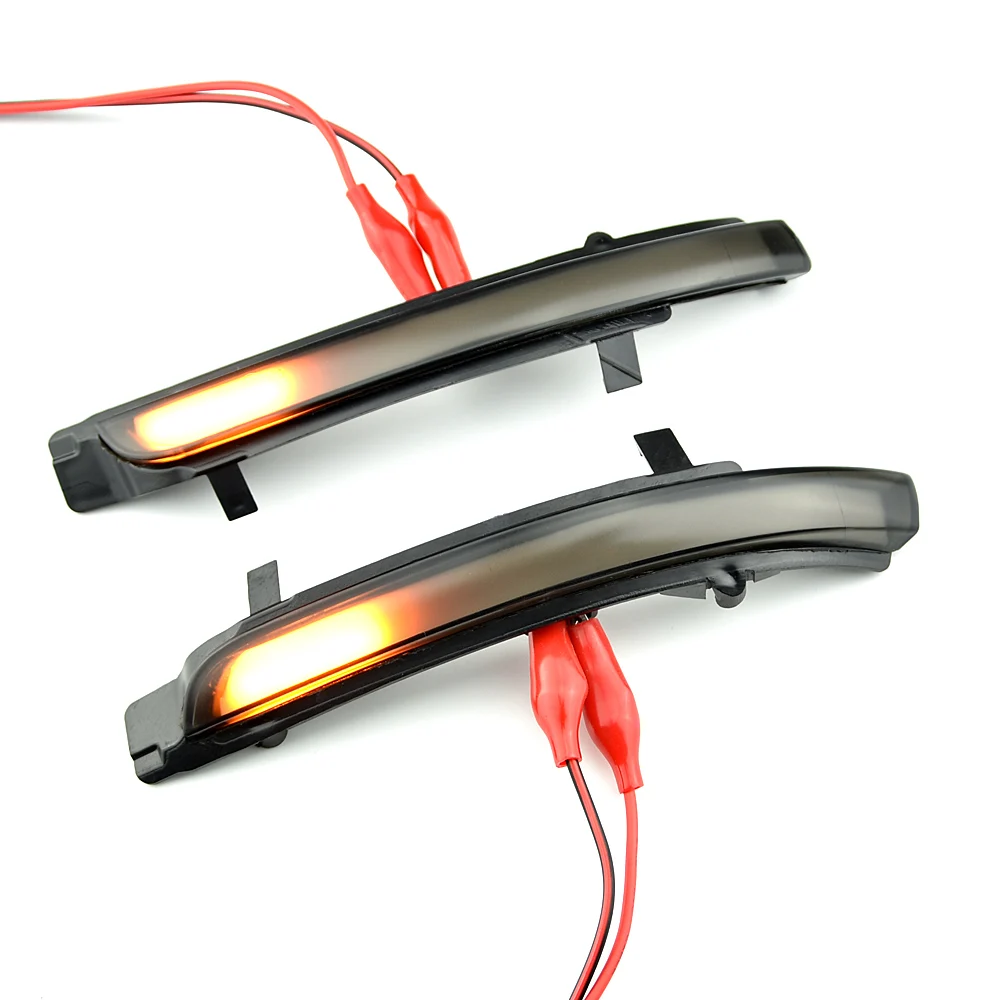 2 pieces For Skoda Octavia 2009-2013 SUPERB 2008-2014 Dynamic LED Turn Signal Blinker Mirror flasher Light