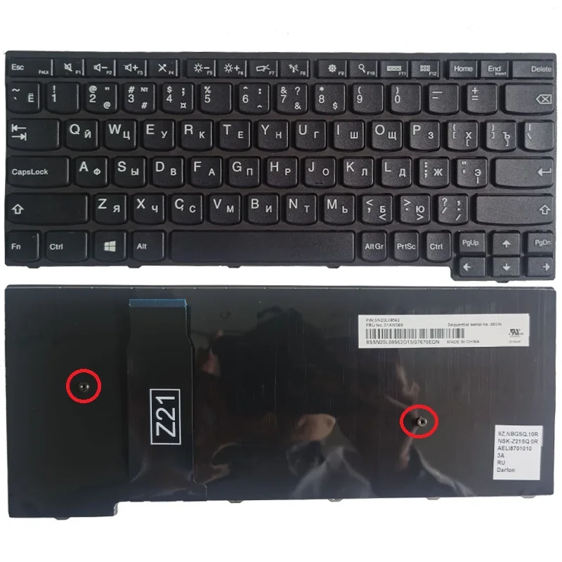 

NEW RU laptop keyboard For Lenovo yoga 11e yoga11e 4th SN20L08562 01AW069 Russian keyboard black