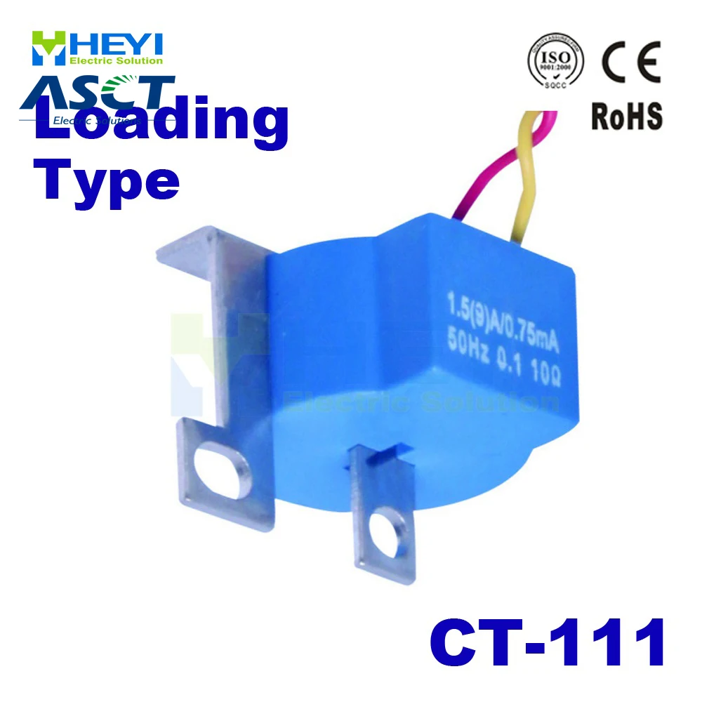 Electric meter mini current transformer CT-111  Micro Precision current transformer 1.5A/1.5mA 5A/5mA 10A/5mA