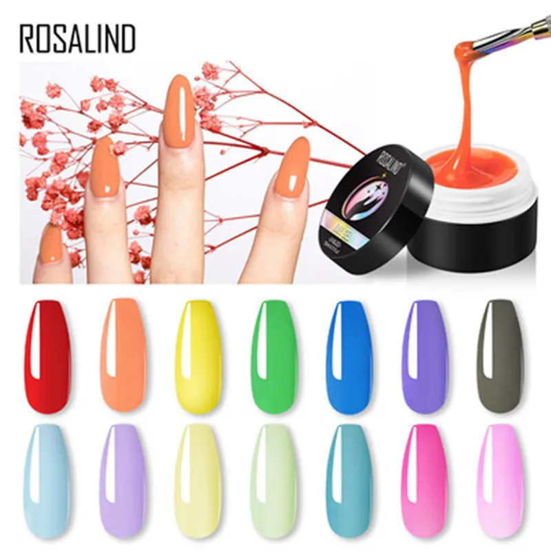 ROSALIND Extender 15ML Sticky Nail Solid State Extender Crystal Gel Small Cans Nail Polish Extender