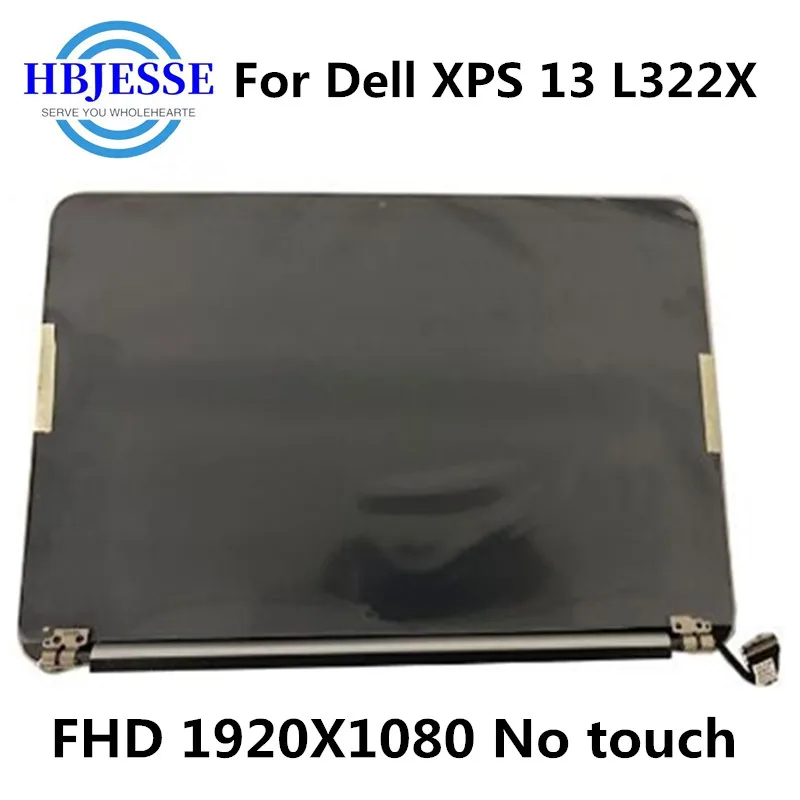 

13.3" FHD LCD Screen Full Assembly Replacement Parts Case Complete Upper Half Parts For Dell XPS 13 L322X VKWJC 0VKWJC 1920x1080