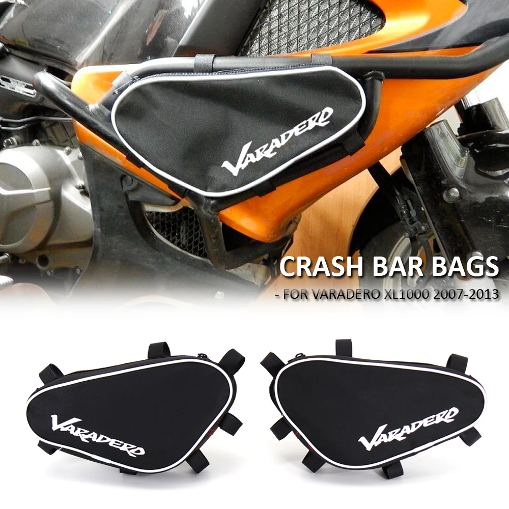 

Motorcycle Waterproof Bag Repair Tool Placement Bag For Honda VARADERO XL1000 XL 1000 2007-2013 with GIVI/Kappa Crash bar bags