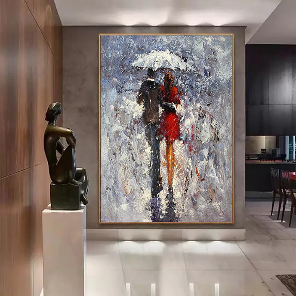 

100%Hand Painted Abstract Figure Oil Painting Wall Canvas Art Oil Paintings Art Wall Pictures Artwork Living Room Decor Unframed