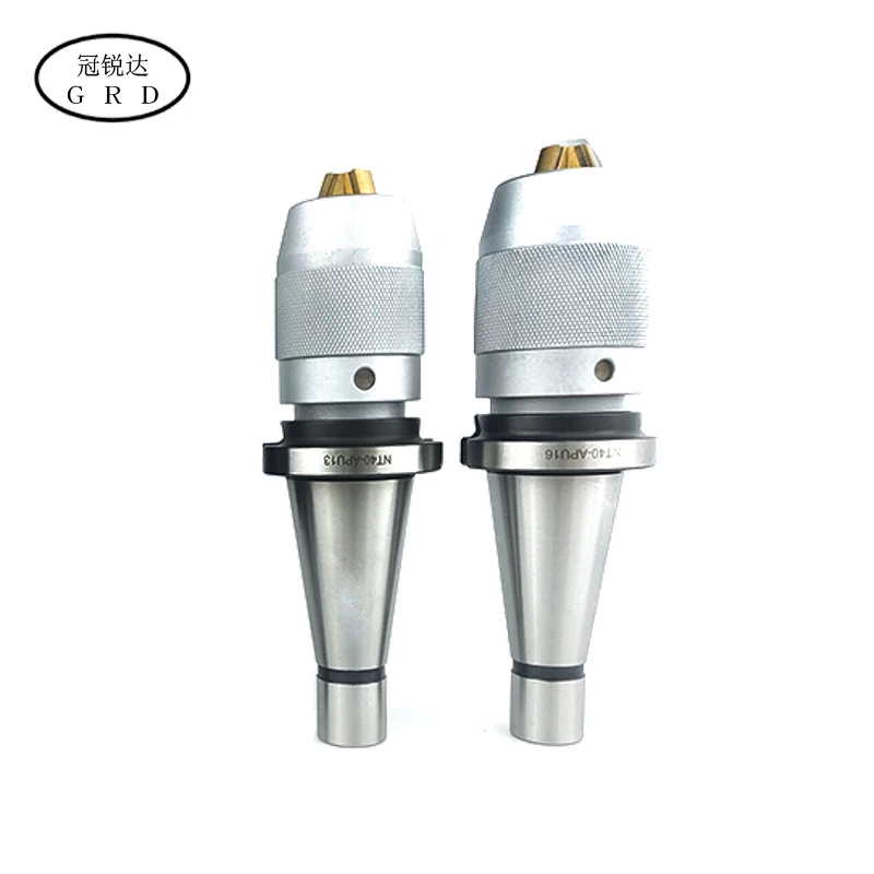 NT30 NT40 NT50 APU08 APU13 APU16 Self-tightening Drill Tool Holder Drills chuck Machining Center Tool Handle ISO40 ISO50 APU8