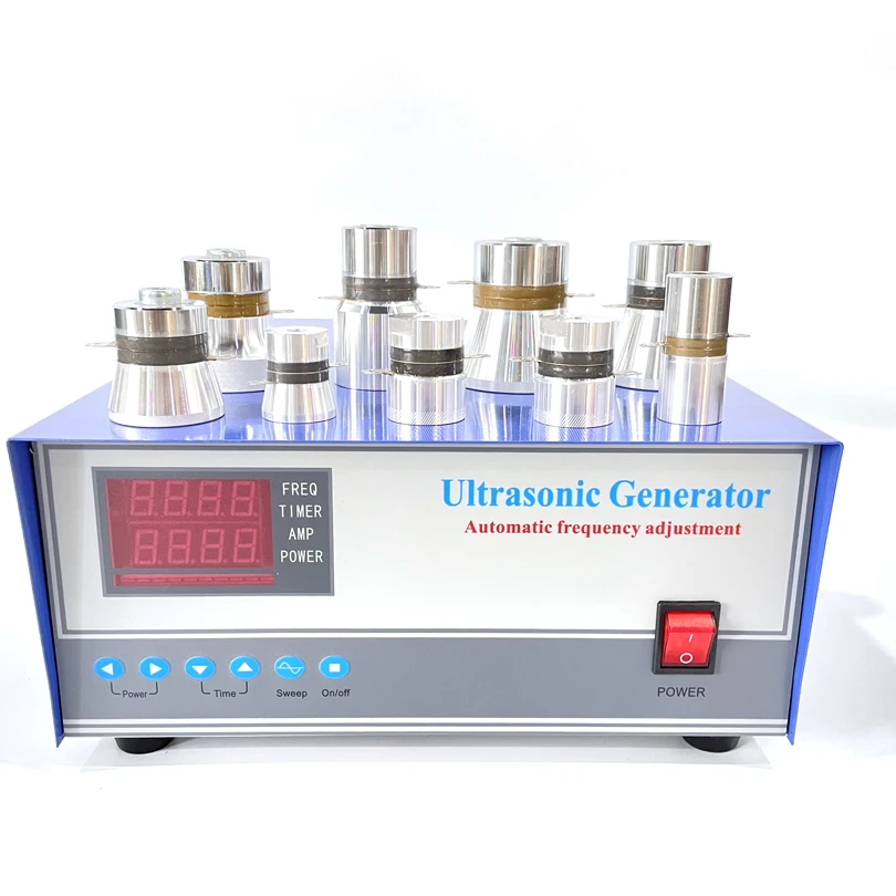 High Frequency Digital Ultrasonic Frequency Generator 130KHZ 1200W Used On Electroplating Factory