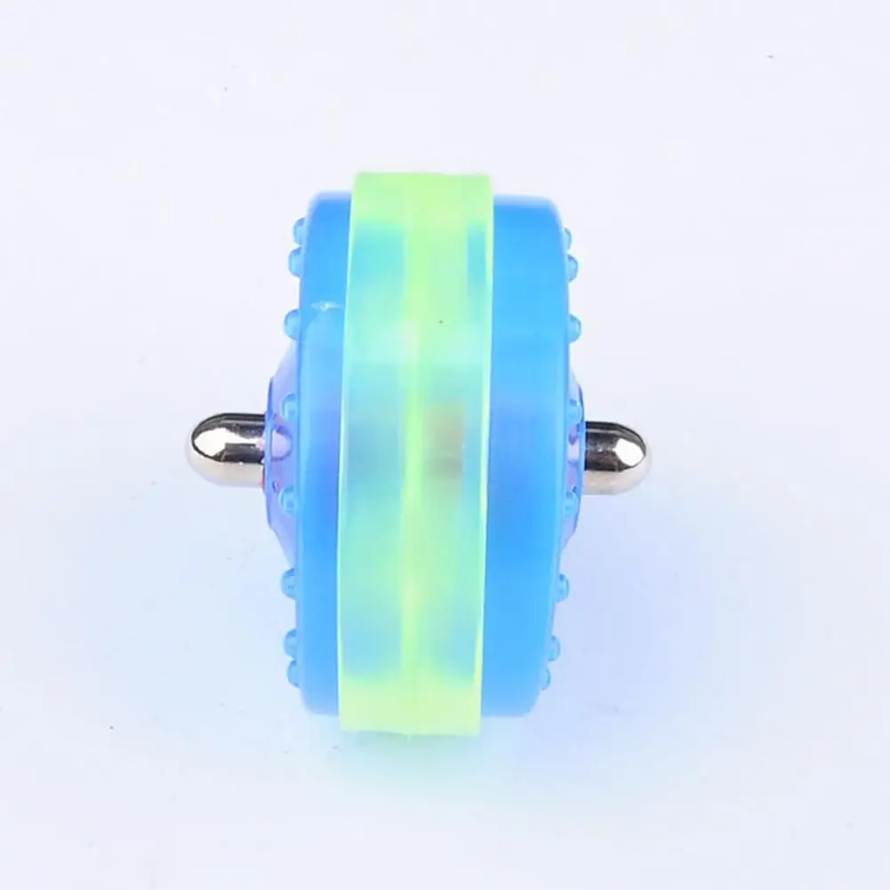 Creative Light-up Gyro Wheel Rail Twirler Spinning Flashing Gyro Science Toy Kids Gifts Educational Puzzle Toys