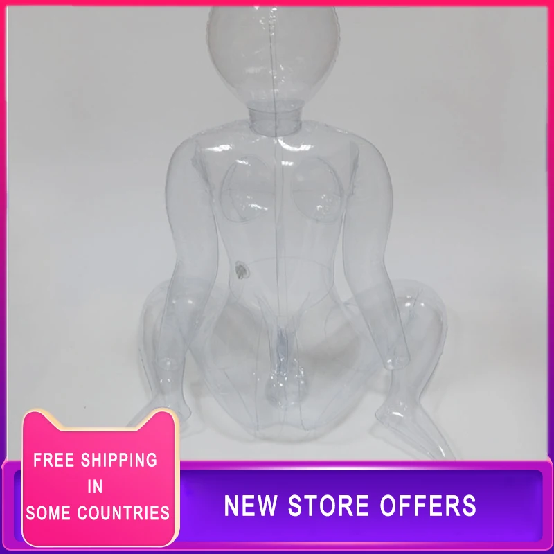 Transparent Sex Dolls Inflatable Doll Toys Male Masturbator Sex Toy For Men Sex Shop For Adults Realistic Vagina Erotic Sextoy