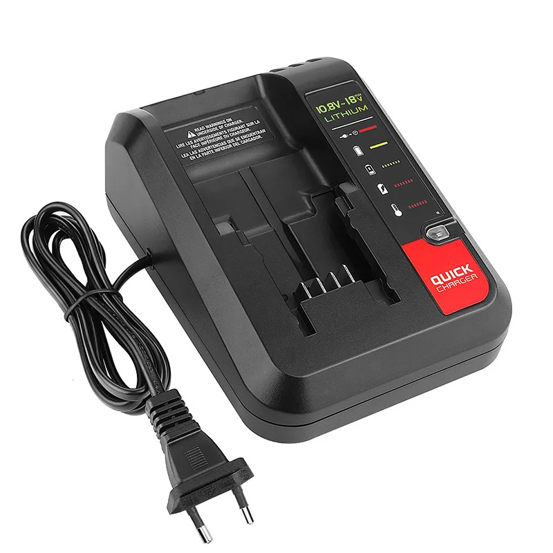 Li-ion Battery Charger For Black&Decker 10.8V 14.4V 18V 20V Serise LBXR20 Electric Drill Screwdriver Tool Battery Accessory