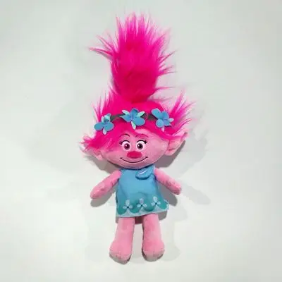 Disney Cartoon Movie Trolls Bobby princess High Quality Soft Stuffed Doll Plush Toys Birthday Present For Child 32cm