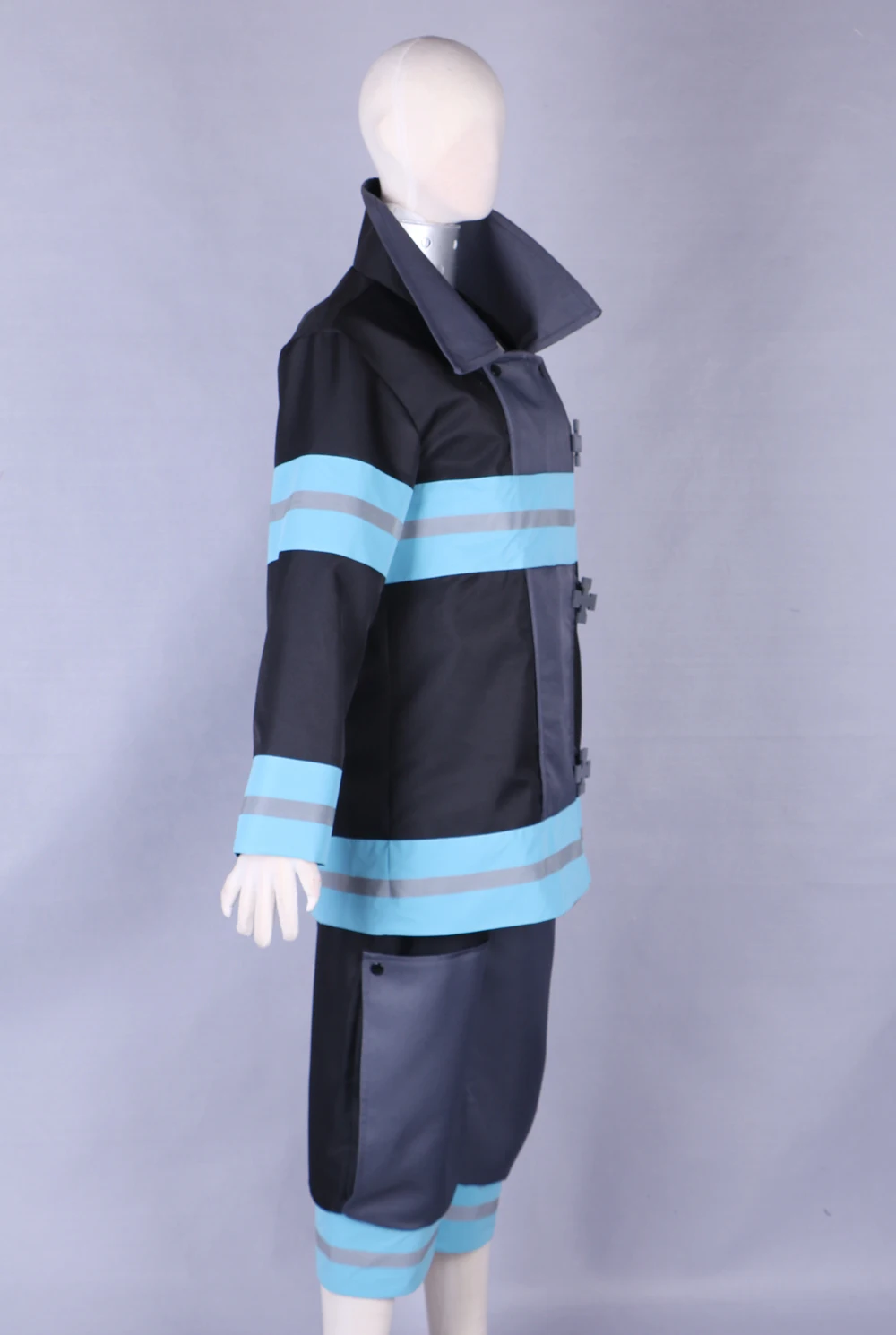 

Fire force Enen No Shouboutai Kotatsu Tamaki Battle Suit Team Cosplay Costume Fireman Uniform Halloween Outfits