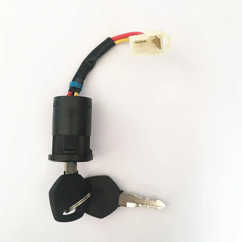 Interruptor de llave de encendido de coche eléctrico para niños, piezas de interruptor de llave de arranque de coche de juguete para motocicleta para niños