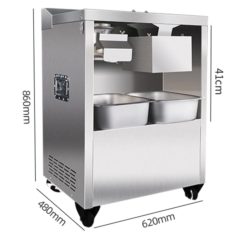 

Multi-function Commercial Electric Meat Cutting Meat Grinder2200W Cutter Cutting Machine 320kg/h Large Butcher's Filling Sausage