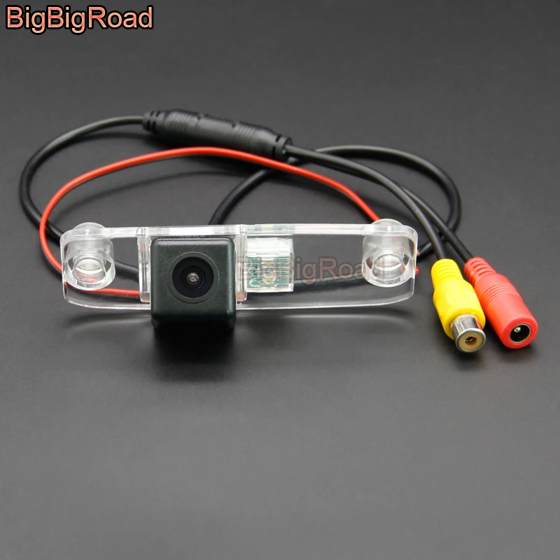 

BigBigRoad Car Rear View Parking CCD Camera For Kia Sportage R 2011 Borrego Carens Opirus Sorento Night Vision Waterproof