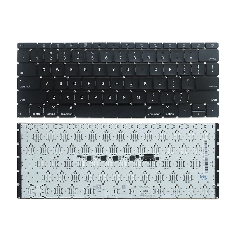 Imagem -04 - Teclado do Laptop para Macbook Pro A1706 A1707 20232023 A1708 A1534 A1989 A1990 us ru