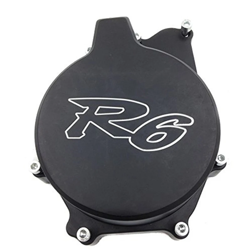 

Motorcycle Engine Crank Case Stator Cover For Yamaha YZF-R6 1999-2002 Black