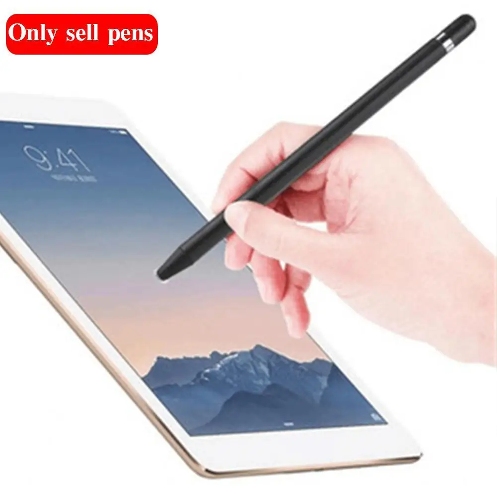 Universal Anti-fingerprints Soft Nib Capacitive Screen ABS Stylus Pen Compatible for All Screen Smartphones and Tablets
