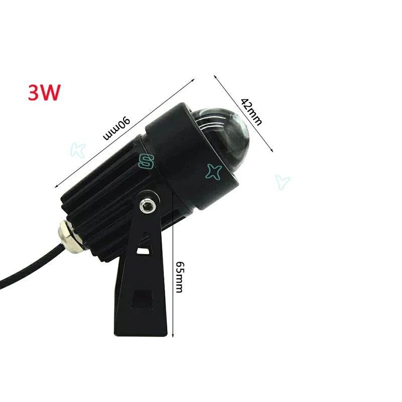 Outdoor Led Floodlight 3W 10W Led Spot Light Lighting Narrow Angle Wall Washer Landscape Lighting AC100 240V DC12V