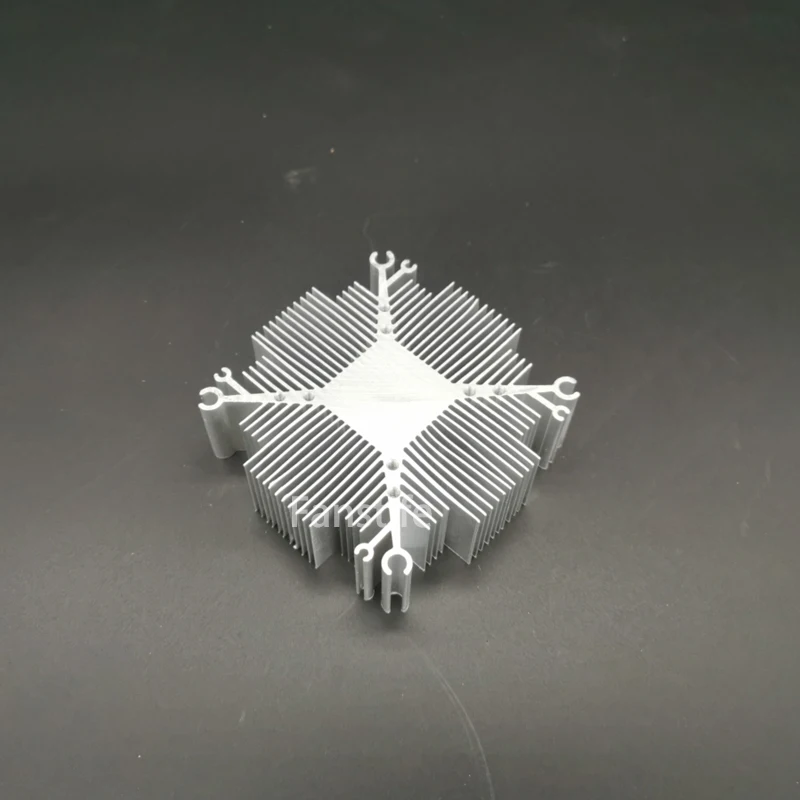 100W Led Fotografische Apparatuur Radiator 92Mm Aluminium Heatsink