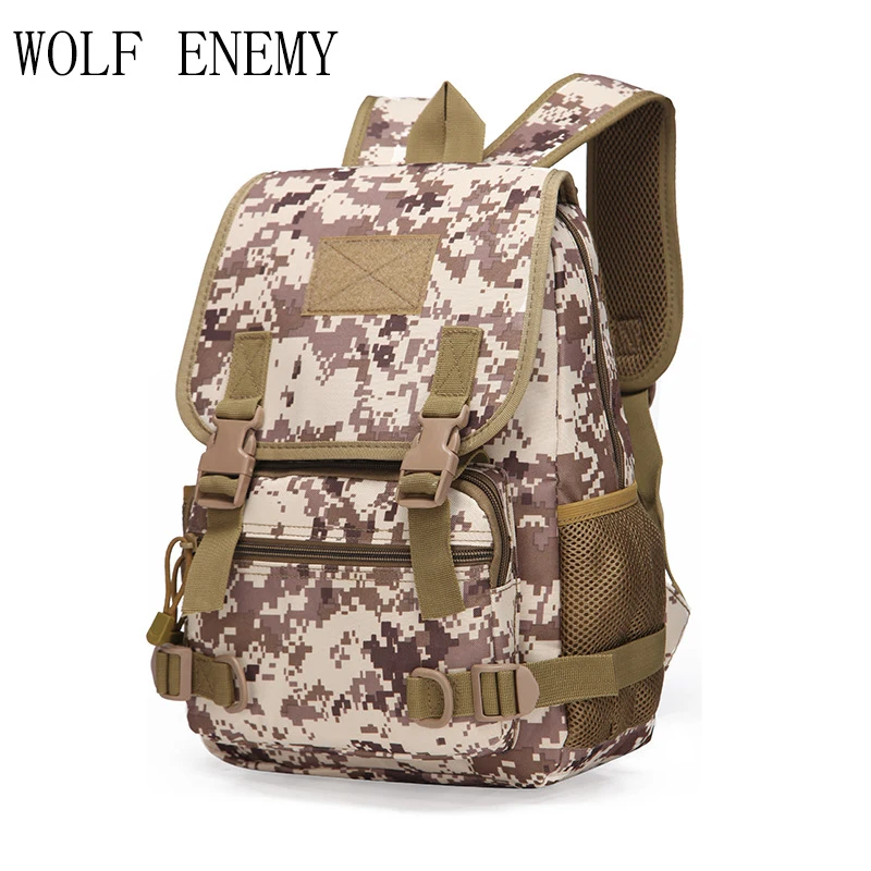 Tactical MOLLE Backpack Children Small Backpack School Bags Kids Hunting Rucksack Assault Pack