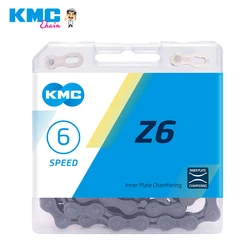 KMC Z6 Bike Chain 6 speed Road/MTB bicycle 1/2