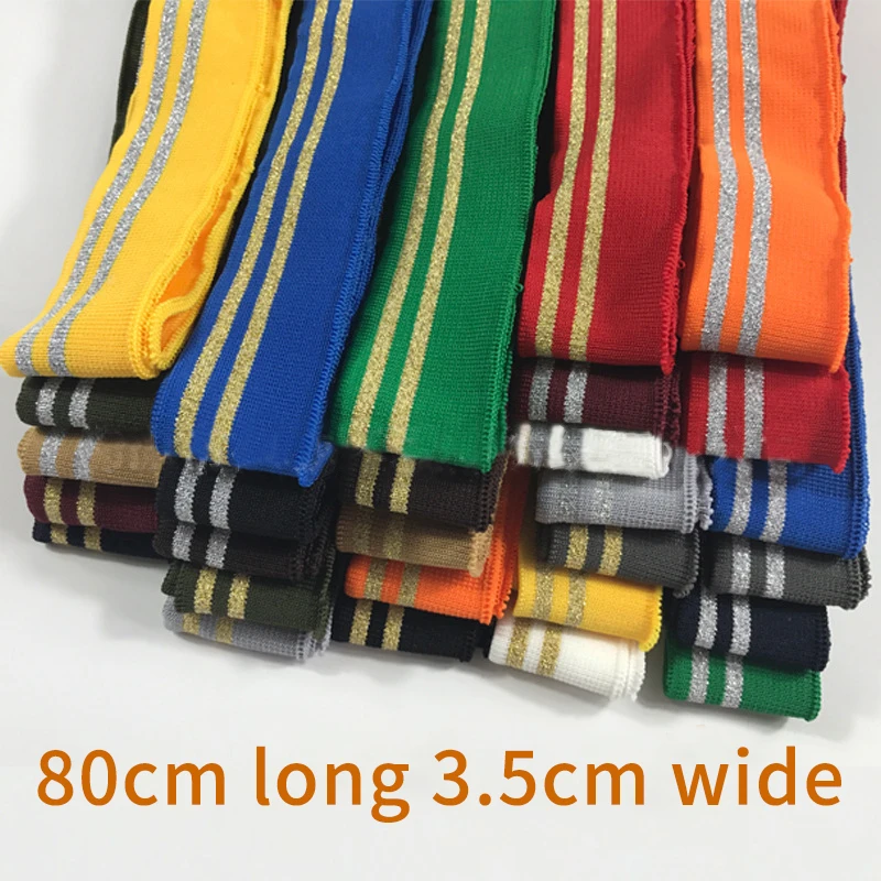 3.5cm Wide Rib Spandex Fabric For Cuff And Jacket Collar Fabric Clothing Accessories TJ0509