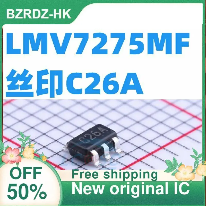 

2-10PCS/lot LMV7275MF/NOPB C26A SOT-23-5 New original IC