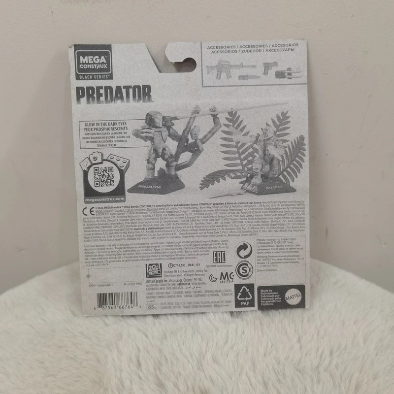 Mega Construx Black Series Predator Thermal Dutch Vs Predator GPJ49