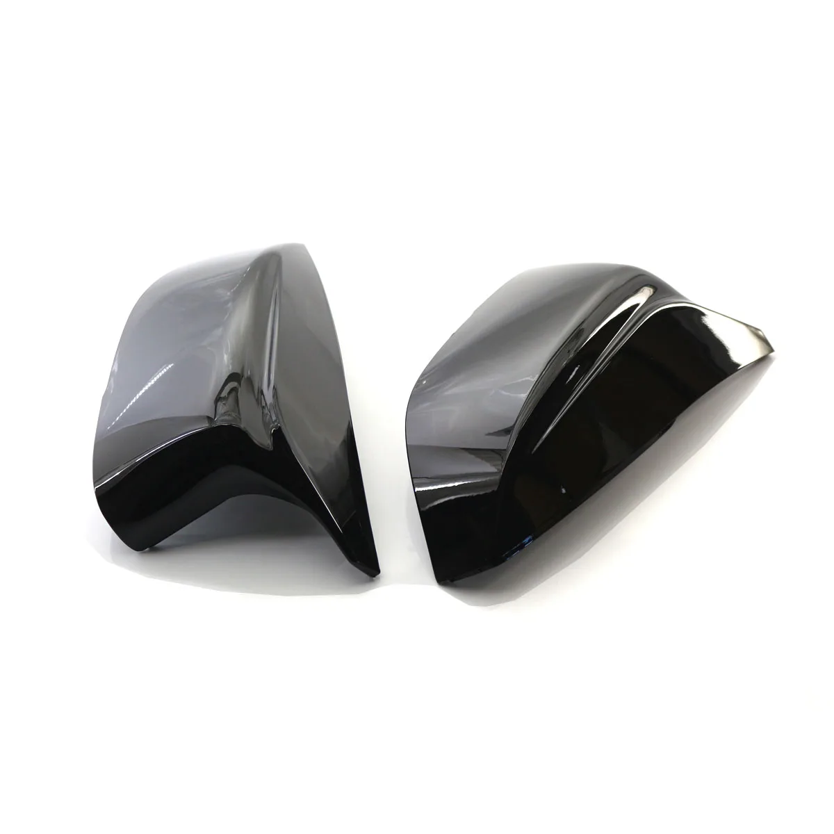 

Pair Mirror Cover Cap Gloss Black Replace For 2014+ Infiniti Q50 Q60 QX30 Q70