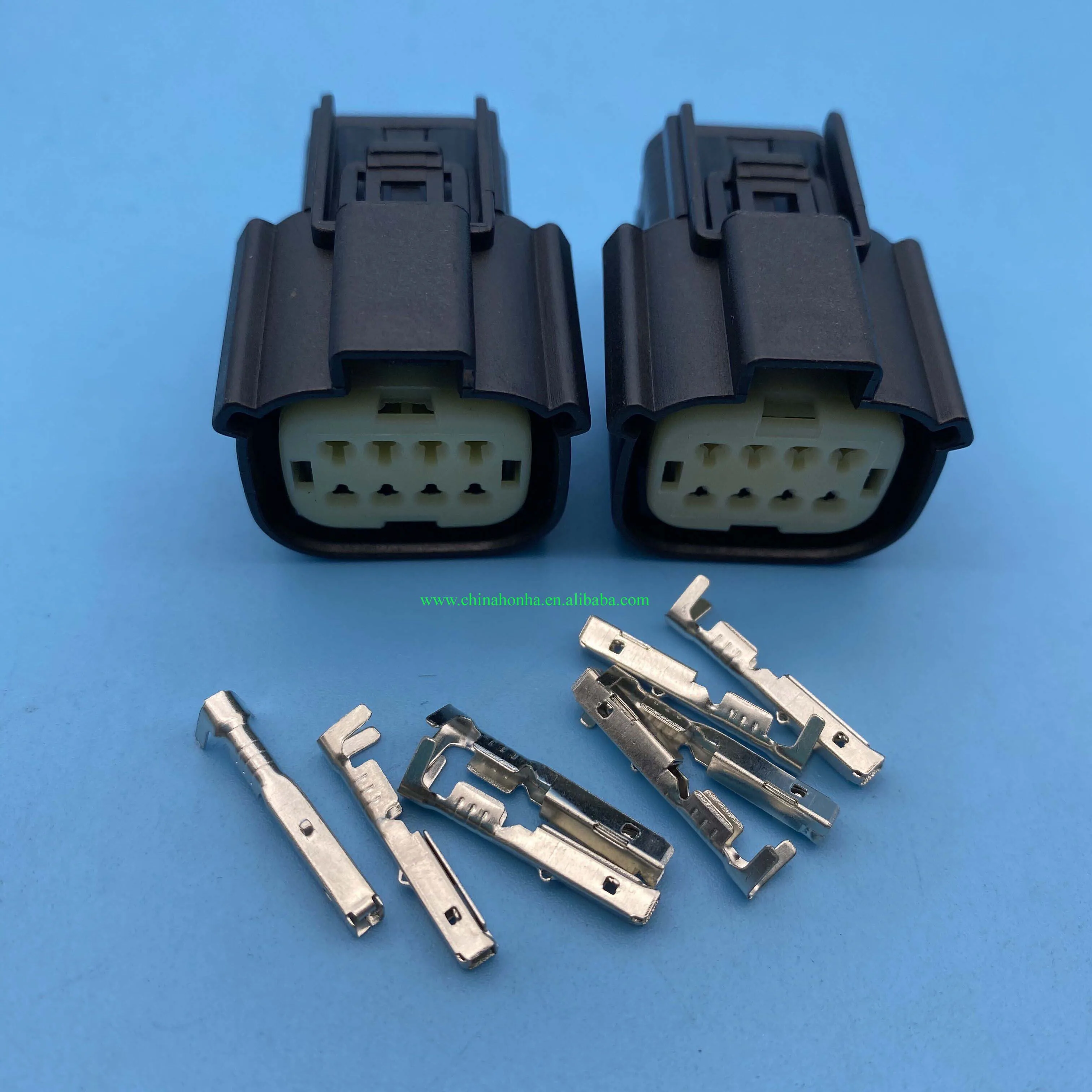 

8-pin car connector male female 3.5mm headlight harness plug 33472 0801 33472-0801 33482-0801 334820801