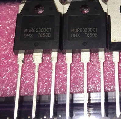 

10 шт./лот, диод выпрямителя MUR6030NCA = MUR6030DCT MUR6030DCS 60A300V для быстрого восстановления