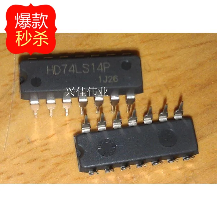 

10PCS New original authentic HD74LS14P 74LS14 DIP14 inverter