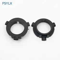 FSYLX LED H7 Bulb Holder Adapter for Hyundai Veloster i30 H7 LED headlight headlamp H7 base adapter for KIA K4 K5 Sorento CEED