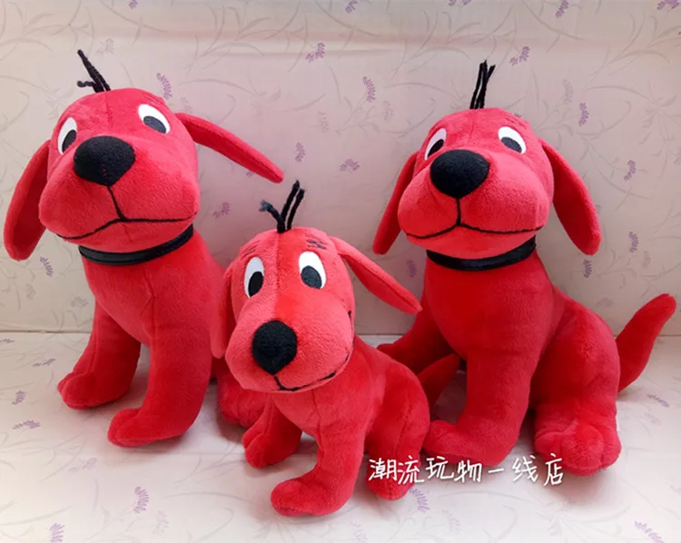 Clifford the Big Red Dog Plush Toy Kawaii Stuffed Animals Cute Anime Plushie Baby Kids Toys for Girls Boys Children Gift