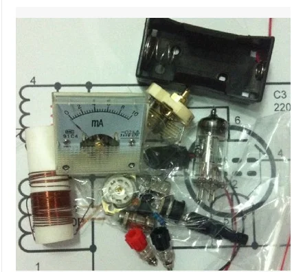 7.023Mhz transmitter QRP low-power CW transmitter electronic tube transmitter kit